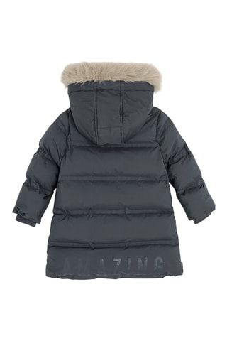 Doudoune à capuche - Gris