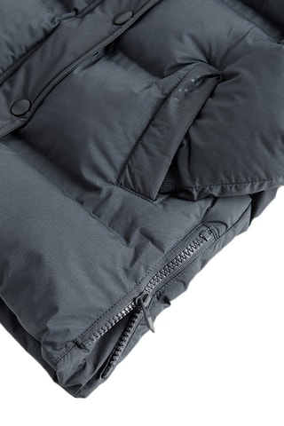 Doudoune à capuche - Gris