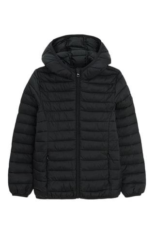 Doudoune à capuche - Noir