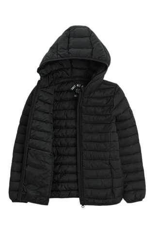 Doudoune à capuche - Noir