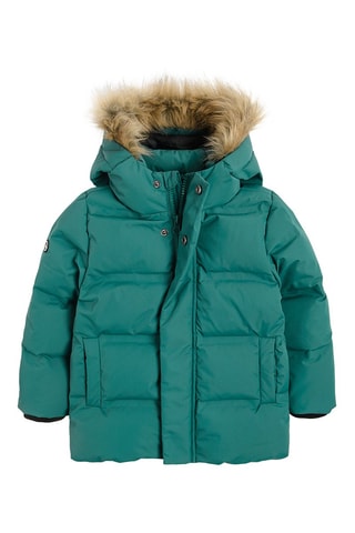 Doudoune à capuche - Vert