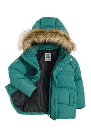 Doudoune à capuche - Vert