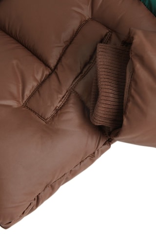 Doudoune à capuche - Marron