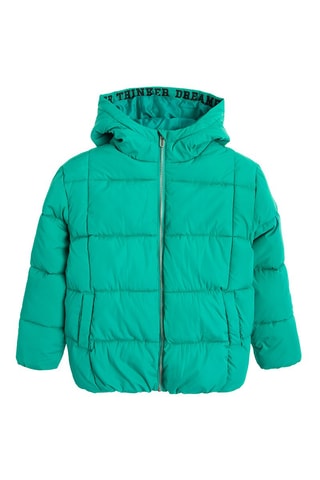 Doudoune à capuche - Vert foncé