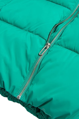 Doudoune à capuche - Vert foncé