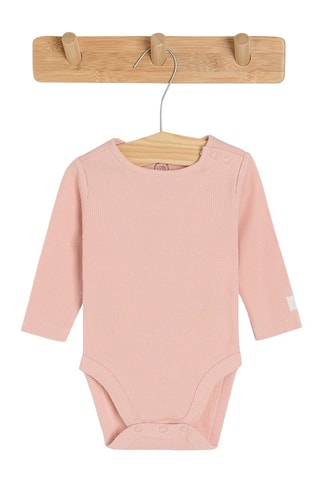 3 bodys - Rose, beige et rouge brique