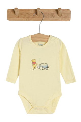 3 bodys Winnie l’Ourson Disney - Jaune et écru