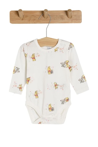 3 bodys Winnie l’Ourson Disney - Jaune et écru