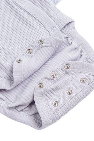 Body en coton biologique - Mauve