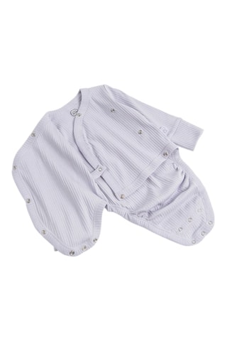 Body en coton biologique - Mauve