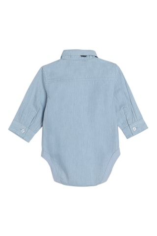 Body-chemise - Bleu clair