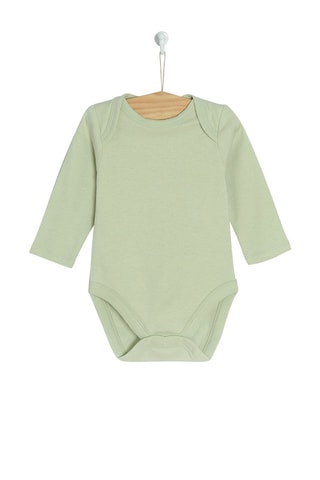 5 bodys - Beige, blanc et vert d’eau