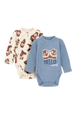 2 bodys Tic et Tac Disney - Multicolore