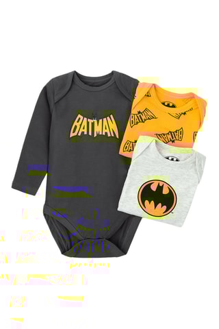 3 bodys Batman La Ligue des Justiciers DC Comics - Multicolore