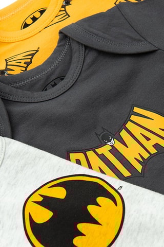 3 bodys Batman La Ligue des Justiciers DC Comics - Multicolore