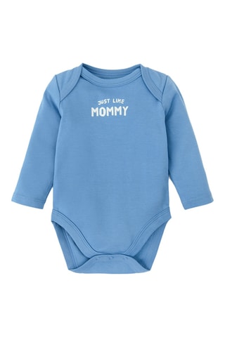 3 bodys - Bleu et blanc