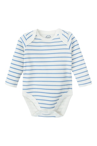 3 bodys - Bleu et blanc