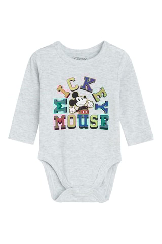 Body Mickey Disney - Gris chiné
