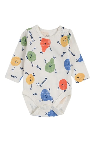 2 bodys - Blanc et bleu marine