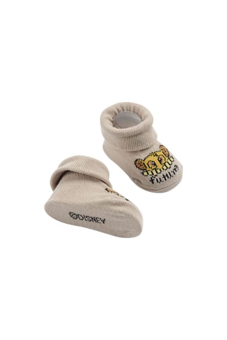 Chaussettes Simba Le Roi Lion Disney - Beige