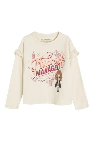 T-shirt Hermione Granger Harry Potter Ecru