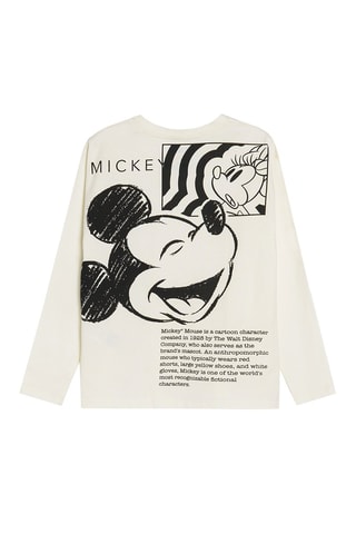 T-shirt Mickey et Minnie Disney - Ecru