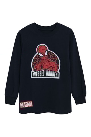 T-shirt Spider-Man Avengers Marvel - Bleu nuit