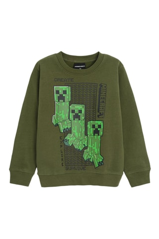 T-shirt Creeper Minicraft - Kaki