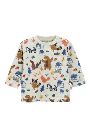 3 t-shirts - Multicolore