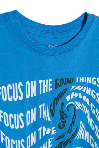 T-shirt - Bleu électrique