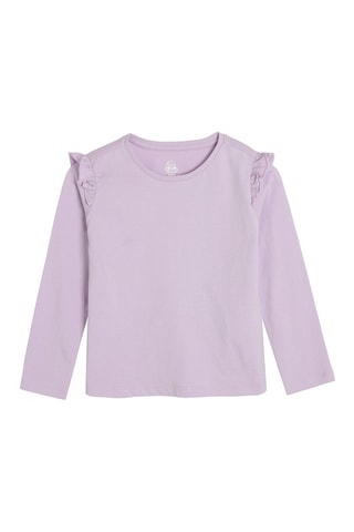 2 t-shirts - Gris foncé et mauve
