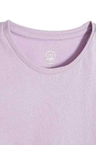 2 t-shirts - Gris foncé et mauve