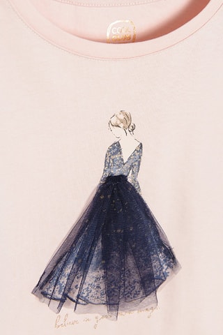 T-shirt - Rose poudré