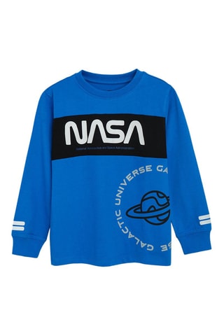 T-shirt NASA - Bleu
