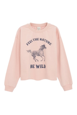 T-shirt - Rose clair