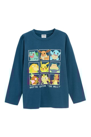 T-shirt Pokémon - Bleu