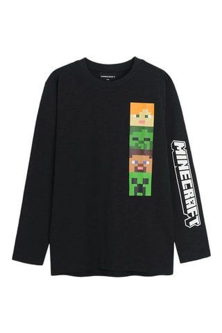 T-shirt Minicraft - Noir
