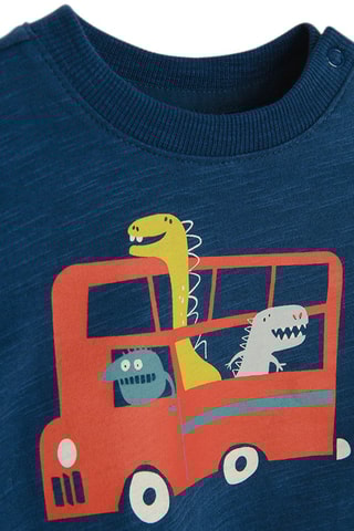 T-shirt - Bleu marine chiné