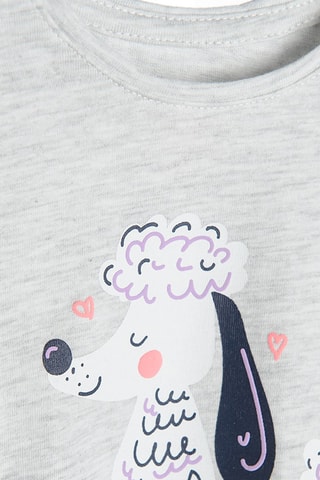 T-shirt - Gris chiné