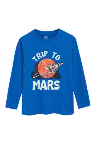 T-shirt - Bleu foncé