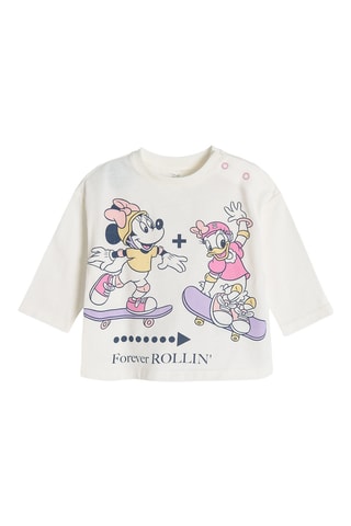T-shirt Minnie et Daisy Disney - Ecru