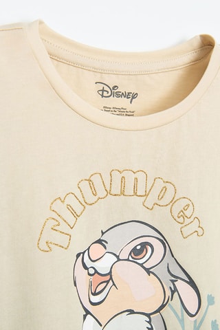T-shirt Panpan Bambi Disney - Beige