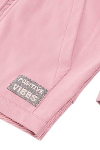 Sweat à capuche - Rose