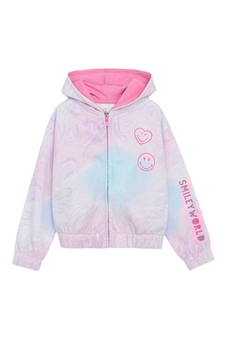 Sweat Smiley - Blanc