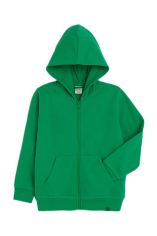 Sweat à capuche - Vert clair