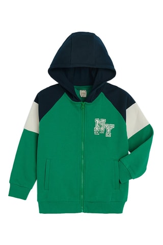 Sweat à capuche - Vert foncé