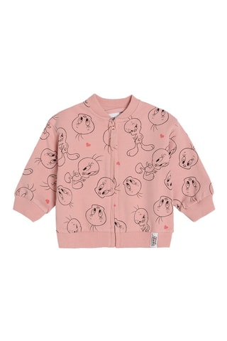 Sweat Titi Titi et Grosminet Looney Tunes - Rose