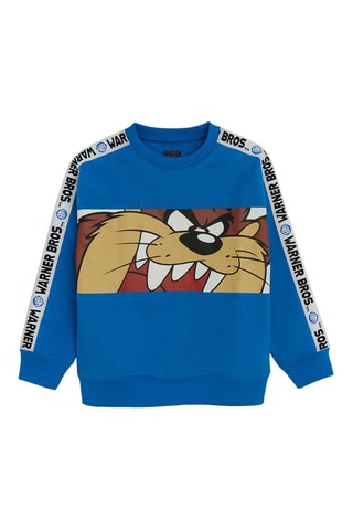 Sweat Taz Looney Tunes - Bleu