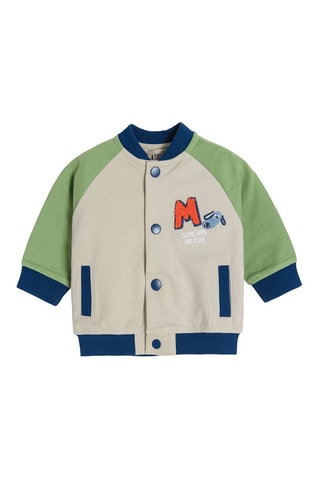 Sweat - Beige et vert clair