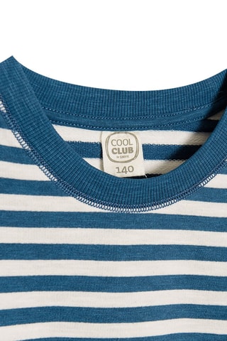 Sweat - Blanc et bleu foncé